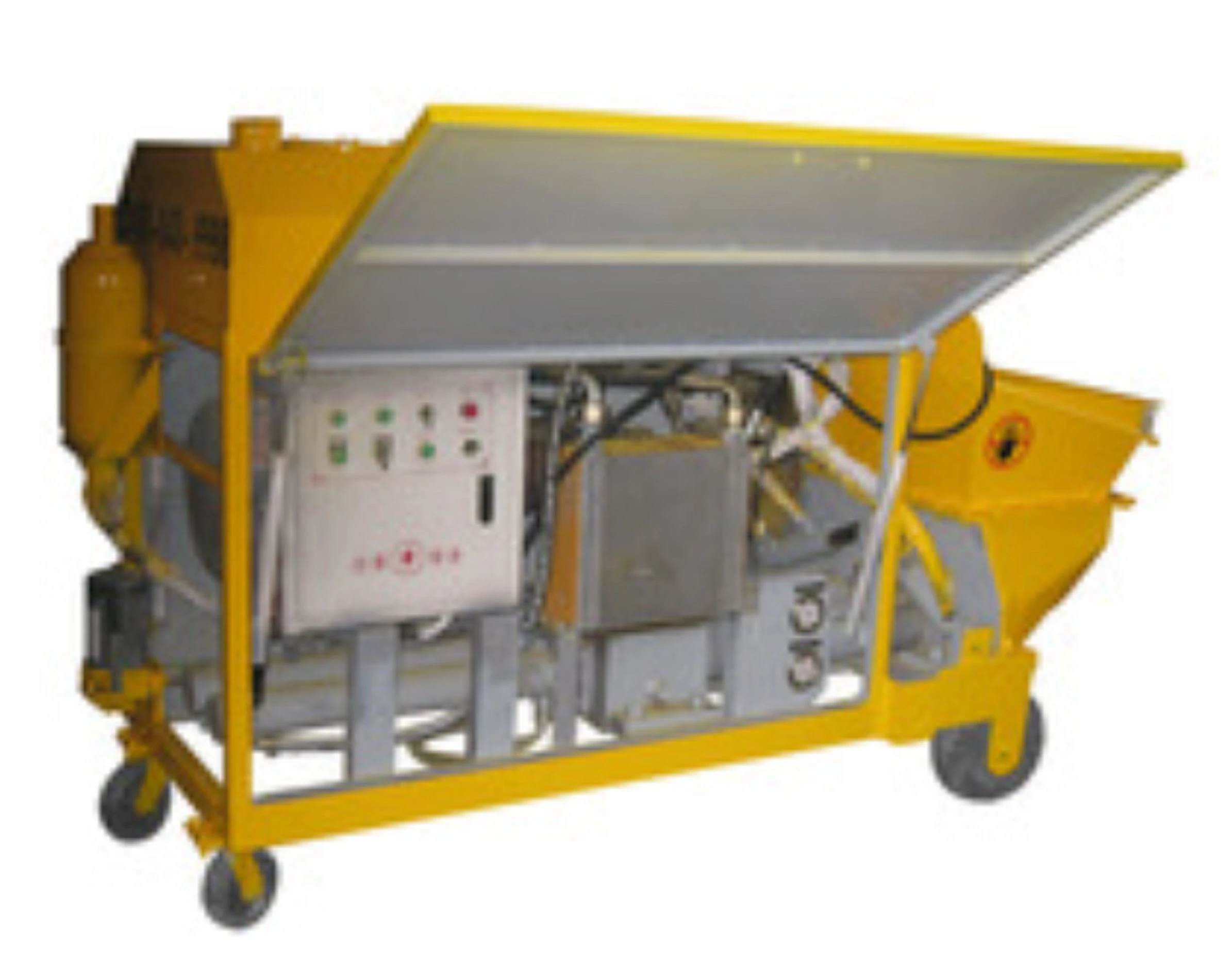 Electric mortar pump