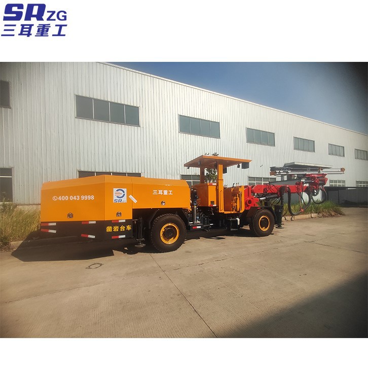 Long arm rock drilling for tunnel supporting 2 Long arm rock drilling for tunnel supporting 2